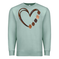 Seafoam black history melanin Premium Sweatshirt - MaliasSmallBusiness