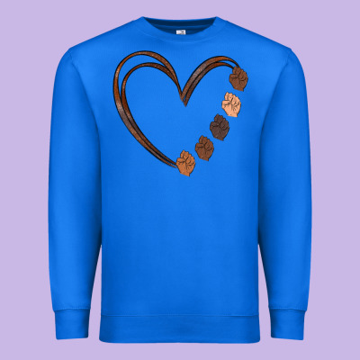 Black History Melanin Premium Sweatshirt Designed By Maliassmallbusiness