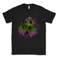 Black halloween patch Classic Tee - BundleAndBundleShop