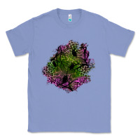 Colony Blue halloween patch Classic Tee - BundleAndBundleShop