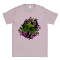 Lilac halloween patch Classic Tee - BundleAndBundleShop