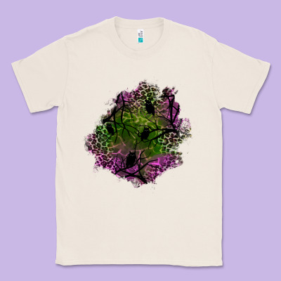 Halloween Patch Classic Tee Designed By Bundleandbundleshop