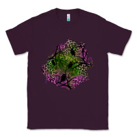 Plum halloween patch Classic Tee - BundleAndBundleShop