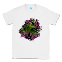 White halloween patch Classic Tee - BundleAndBundleShop