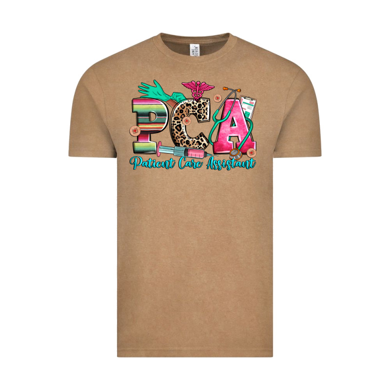 Pca Patient Care Assistant Vintage Tee by Zillion Design Studio | Teevron