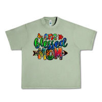 Oil Green one blessed mom autism Urban Heavy Tee - Zillion Design Studio