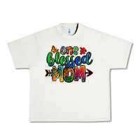 Pistachio one blessed mom autism Urban Heavy Tee - Zillion Design Studio