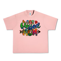 Salmon one blessed mom autism Urban Heavy Tee - Zillion Design Studio