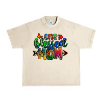 Sandshell one blessed mom autism Urban Heavy Tee - Zillion Design Studio
