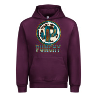 Mauve Wine Punchy Urban Hoodie - Bettercallsaul