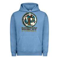 Pigment Pebble Blue Punchy Urban Hoodie - Bettercallsaul