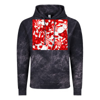 Cloud Black christmas candies Vintage Hoodie - RanaPortraitStore