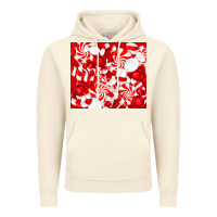 Vintage Artic christmas candies Vintage Hoodie - RanaPortraitStore
