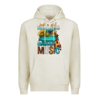 Oatmeal Heather Just A Girl Who Loves Country Music Premium Hoodie - BundleAndBundleShop