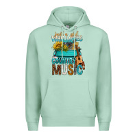 Seafoam Just A Girl Who Loves Country Music Premium Hoodie - BundleAndBundleShop