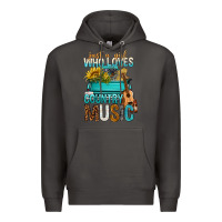 Smoke Just A Girl Who Loves Country Music Premium Hoodie - BundleAndBundleShop