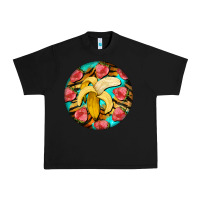 Black banana and strawberries with tiger pattern Urban Heavy Tee - BarkalooDesign