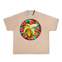 Burro banana and strawberries with tiger pattern Urban Heavy Tee - BarkalooDesign