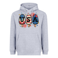 Heather Grey usa popsicles Heavyweight Hoodie - MaliasSmallBusiness