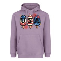 Lavender usa popsicles Heavyweight Hoodie - MaliasSmallBusiness