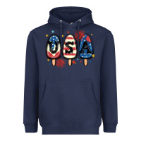 Navy usa popsicles Heavyweight Hoodie - MaliasSmallBusiness
