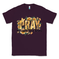 Plum pray through it on it and over it Classic Tee - JahusDesignShop