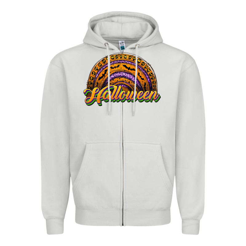 Halloween Rainbow Zipper Hoodie by JahusDesignShop | Teevron