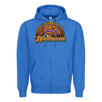 True Royal halloween rainbow Zipper Hoodie - JahusDesignShop