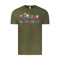 Vintage Olive orthodontist assistant Vintage Tee - Zillion Design Studio