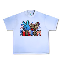 Grape Ice peace love freedom Urban Heavy Tee - Zillion Design Studio