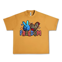 Peanut Butter peace love freedom Urban Heavy Tee - Zillion Design Studio