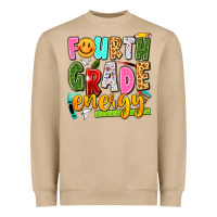 Mushroom fourth grade energy Heavyweight Sweatshirt - texasbilliewilder