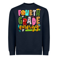Navy fourth grade energy Heavyweight Sweatshirt - texasbilliewilder
