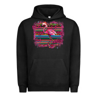 Pigment Black Flamingo Christmas Urban Hoodie - Bettercallsaul