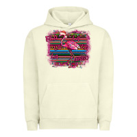 Pigment Pistachio Flamingo Christmas Urban Hoodie - Bettercallsaul