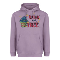Lavender wild and free Heavyweight Hoodie - MaliasSmallBusiness