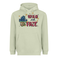 Matcha wild and free Heavyweight Hoodie - MaliasSmallBusiness