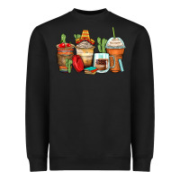 Black spanish teacher coffee cups Heavyweight Sweatshirt - Zillion Design Studio