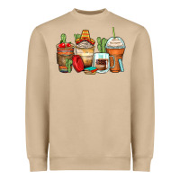 Mushroom spanish teacher coffee cups Heavyweight Sweatshirt - Zillion Design Studio