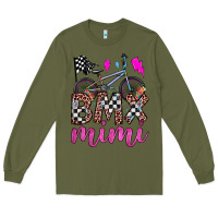 Army Green bmx mimi Long Sleeve Tee - JahusDesignShop