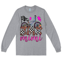 Heather Grey bmx mimi Long Sleeve Tee - JahusDesignShop
