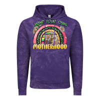 Cloud Purple mind your own motherhood Vintage Hoodie - Zillion Design Studio