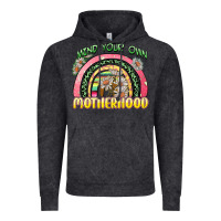 Vintage Black mind your own motherhood Vintage Hoodie - Zillion Design Studio