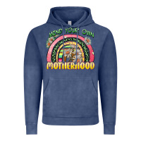 Vintage Denim mind your own motherhood Vintage Hoodie - Zillion Design Studio