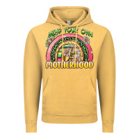 Vintage Mustard mind your own motherhood Vintage Hoodie - Zillion Design Studio