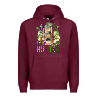 Burgundy Egg Hunter Premium Hoodie - BundleAndBundleShop