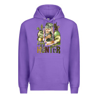 Purple Egg Hunter Premium Hoodie - BundleAndBundleShop