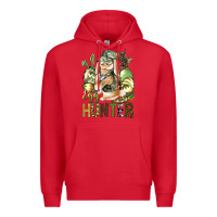 Red Egg Hunter Premium Hoodie - BundleAndBundleShop