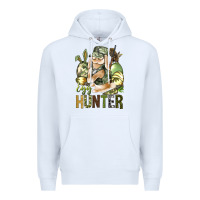 White Egg Hunter Premium Hoodie - BundleAndBundleShop