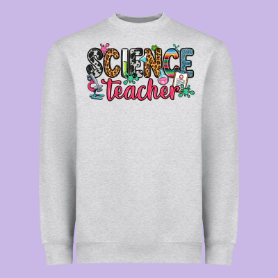 Science Teacher Heavyweight Sweatshirt Designed By Zillion Design Studio